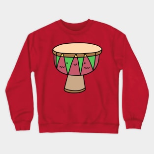 Cute Little Djembe Crewneck Sweatshirt